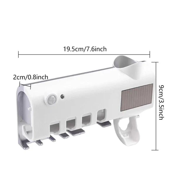 Porta Cepillo Dispensador De Crema Denta