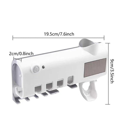 Porta Cepillo Dispensador De Crema Denta