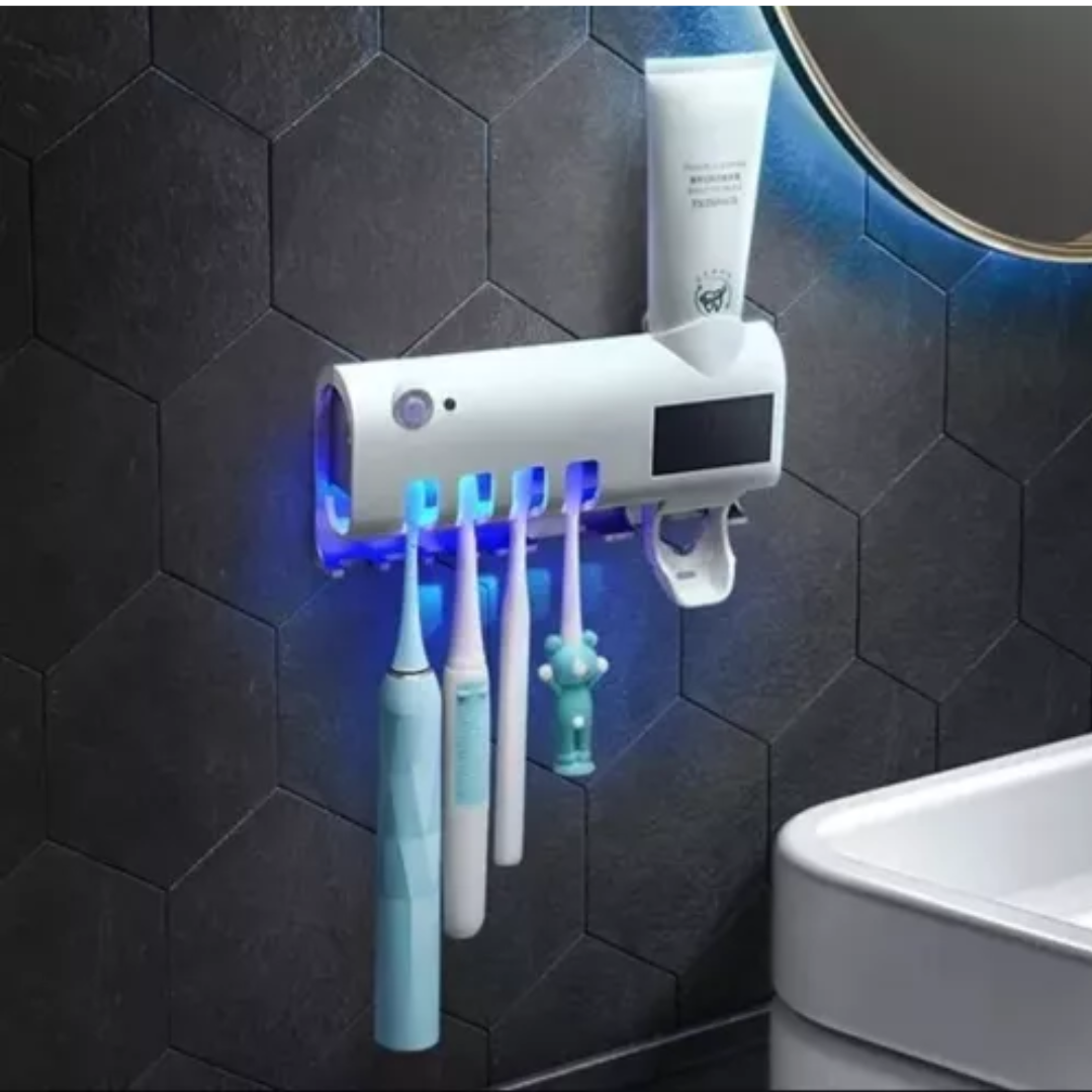 Porta Cepillo Dispensador De Crema Denta