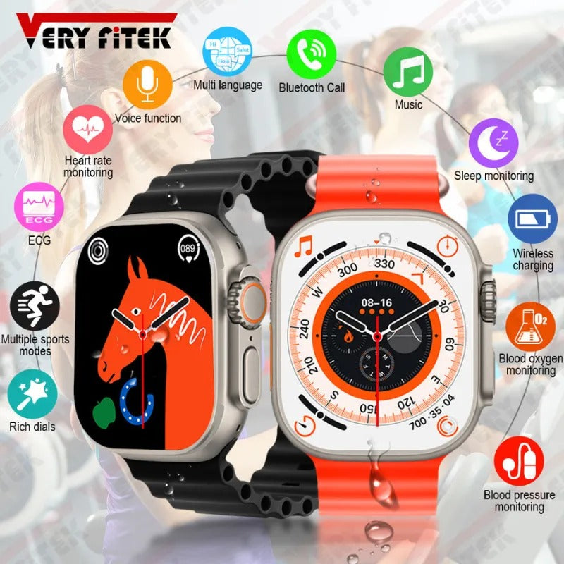 Smartwatch Ultra 8 T900 2 Manillas