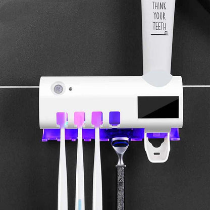 Porta Cepillo Dispensador De Crema Denta